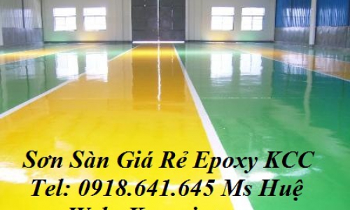 mua-bán sơn EPOXY kcc ET5660 giá rẻ nhất cho sàn nhà xưởng tại TPHCM 
