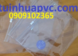 Chuyên sản xuất túi kéo zipper nhựa dẻo trong suốt PVC 0909102365