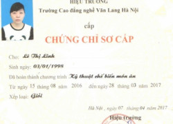 KHÓA ĐÀO TẠO CHỨNG CHỈ QUẢN LÝ NHÀ HÀNG KHÁCH SẠN NGẮN HẠN