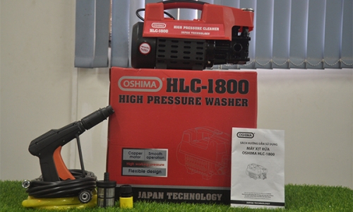 Tìm hiểu chiêc máy rửa xe Oshima HLC 1800