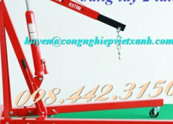 Cẩu thủy lực bằng tay 2 tấn – Cẩu mốc động cơ 2 tấn DBJ20 giá cực sốc