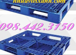 Pallet nhựa 1200x1000x150mm PL480 giá rẻ call 0984423150 – Huyền