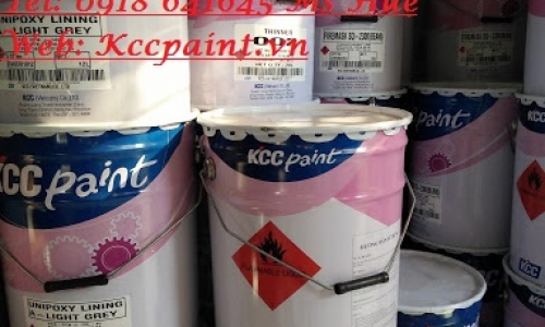 sơn EPOXY kcc kháng axit-hóa chất EP174T cho sắt thép giá rẻ TPHCM 