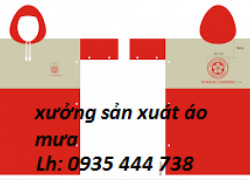 CƠ SỞ SX ÁO MƯA IN LOGO DOANH NGHIỆP THEO Y/C, LH: 0935444738