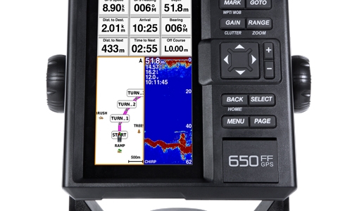 Máy định vị GPS dò cá Garmin FF 650 GPS