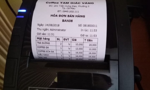 Lắp đặt máy in hóa đơn ib bill chính hãng tại Nam Định