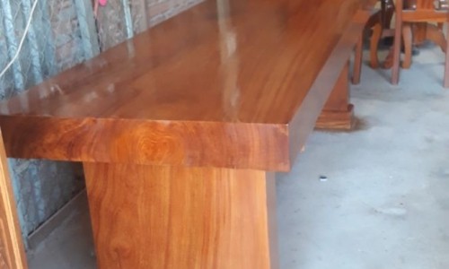 Bán bàn gỗ dài và ghế gỗ cao cấp - Xưởng nội thất Minh Hiếu