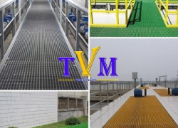 Tấm sàn sợi thủy tinh frp grating