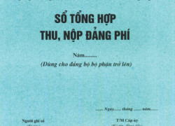 Bán sổ hợp thu nộp đảng phí mẫu S02
