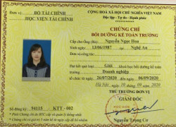 học kế toán trưởng tại nghệ an