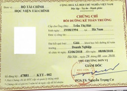 Học kế toán trưởng tại hà nam