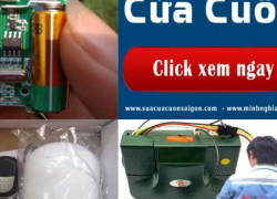 LÀM REMOTE CỬA CUỐN TẠI QUẬN 9