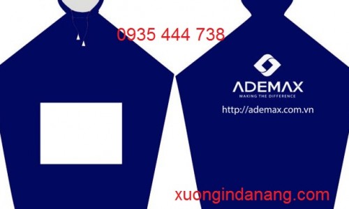 Xưởng áo mưa tốt giá rẻ Quảng Nam, in logo áo mưa chất lượng 