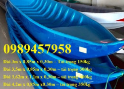 Thuyền nhựa giá rẻ, Thuyền composite chèo tay giao hàng toàn quốc