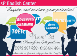 Ôn luyện tiếng Anh cơ bản, nâng cao, đại học, mới bắt đầu, trẻ em, Toeic tại MsP EC Long Biên Hà Nội