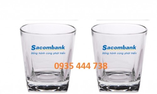 Nhận in logo lên bộ ly thủy tinh theo yêu cầu tại Quảng Nam