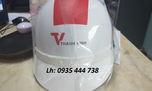 In nón bảo hiểm tặng khách hàng cuối năm tại Quảng Nam