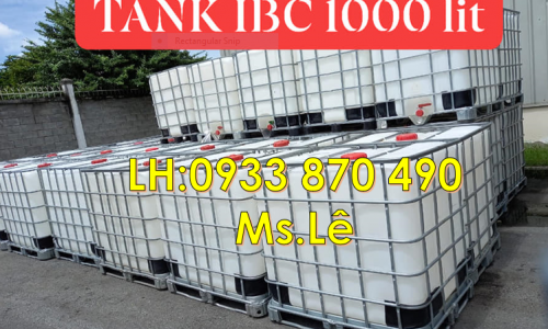 Cần thanh lý bồn nhựa ibc 1000L cũ , tank nhựa qua sử dụng tại TPHCM 