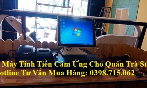 Trọn bộ máy tính tiền cho quán Trà Sữa tại Tây Ninh 