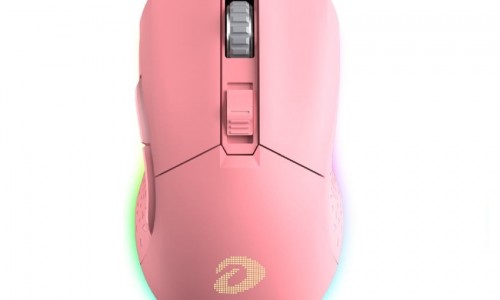 HCM -- Chuột DareU EM901 RGB Wireless Pink
