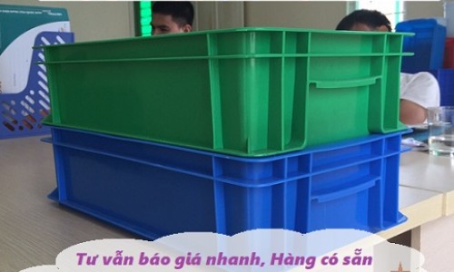 thùng nhựa có nắp, sóng nhựa bít, hộp nhựa b2 giá rẻ, thùng nhựa b2