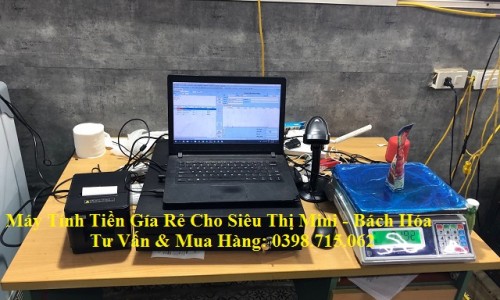 Lắp máy tính tiền giá rẻ cho cửa hàng tạp hóa tại Tây Ninh 
