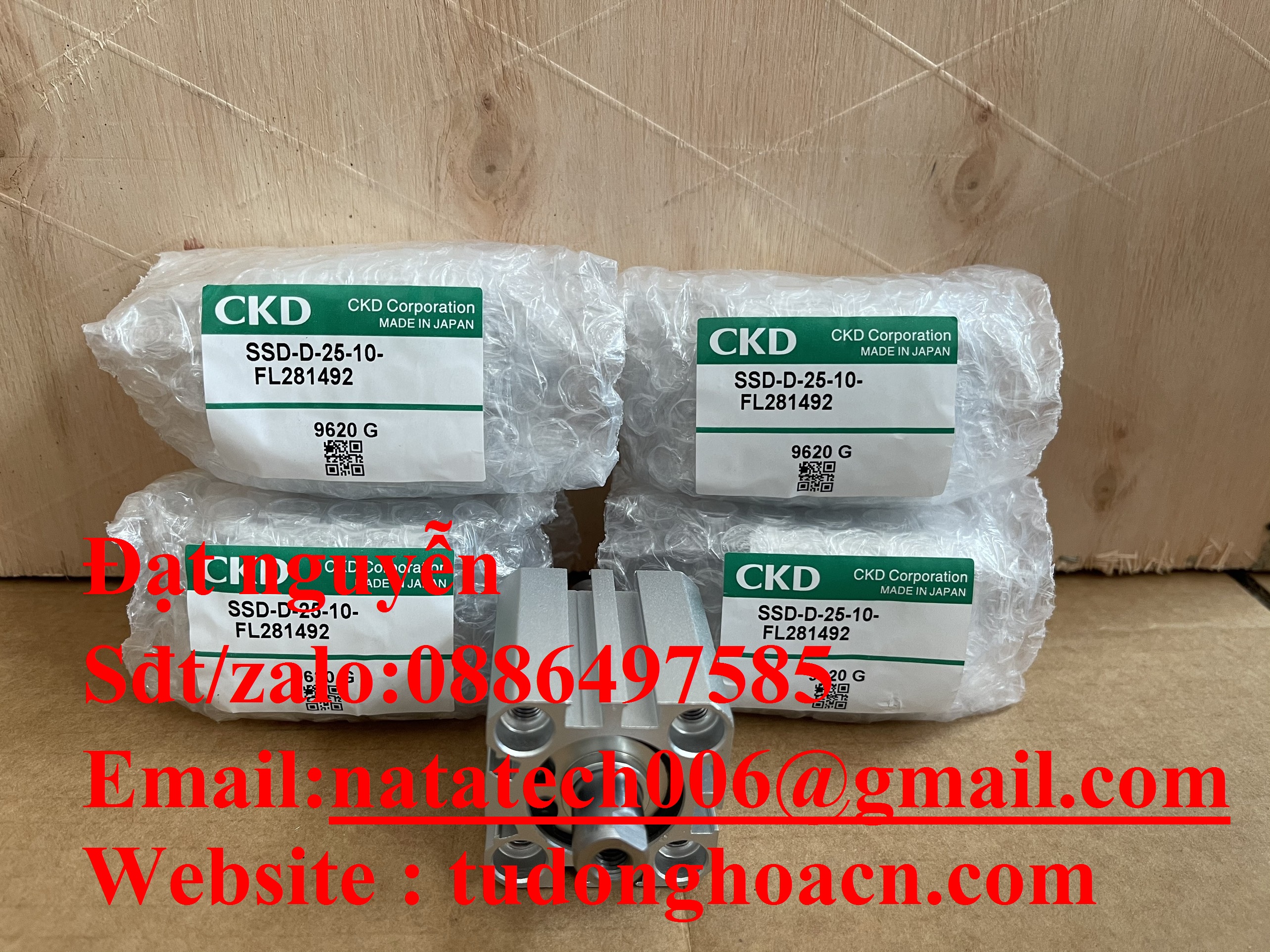 SSD-D-25-10-FL281492 xy lanh CKD chính hãng mới 100%