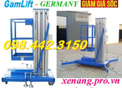 Thang nâng điện trục đơn cao 8 mét - 125kg GTWY8-100 hàng có sẵn giá rẻ call 0984423150 – Huyền