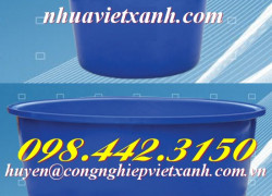Thùng nhựa tròn dung tích lớn giá rẻ call 0984423150 - Huyền
