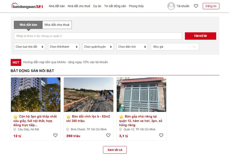 Đăng tin bất động sản  miễn phí hiệu quả trên trên LandPro.vn