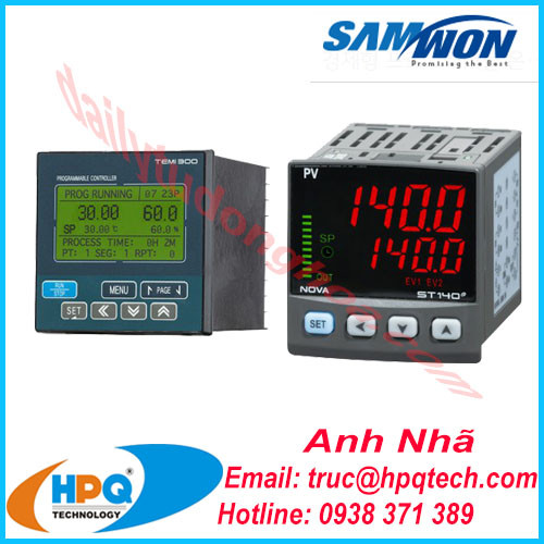Bộ điều khiển nhiệt độ Samwontech | Nhà cung cấp bộ điều khiển chính hãng tại Việt Nam