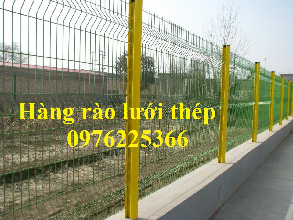 Hàng rào lưới thép hàn phi 5 ô (50*150), (50*200), (75*200)