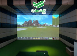 Thi công phòng tập golf 3D