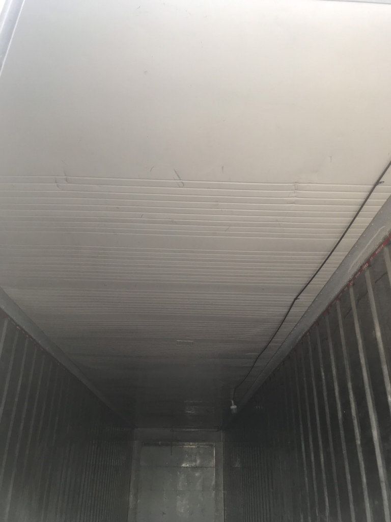 Container lạnh 40RF chứa hàng