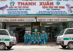 Siêu thị - Bệnh viện thú cưng Thanhxuanpet