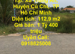 Sở Hữu Ngay Đất Thổ Cư Vị Trí Đẹp Tại: Xã Trung An, Huyện Củ Chi,  TP Hồ Chí Minh