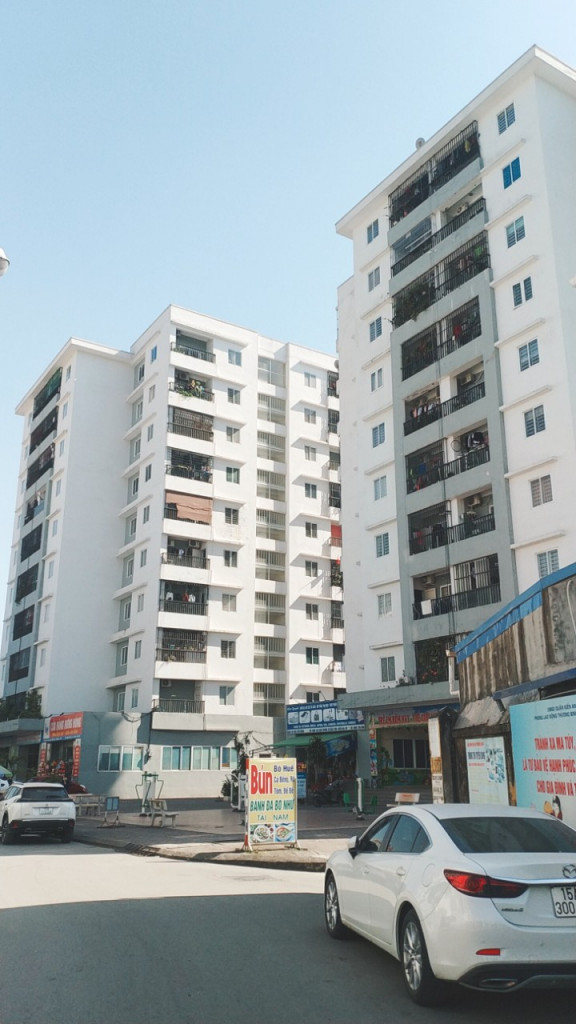 Bán căn hộ 2 phòng ngủ, tầng 3 khu thang bộ dự án chung cư Bắc Sơn.