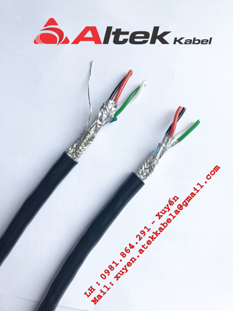 Cáp RS485 Altek Kabel 18AWG, 22AWG, 24AWG,giá tốt