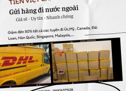 Tiến Việt Express gửi hàng đi nước ngoài