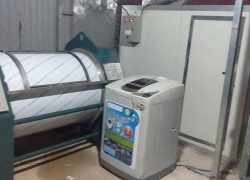 Máy giặt công nghiệp AT001- made in Việt Nam