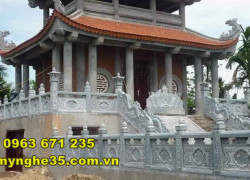 Lan can bằng đá – nhà thờ họ uy tín tại Lai Châu