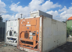Container lạnh 20 feet chứa nông sản