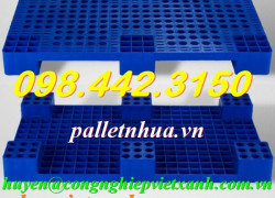 Pallet nhựa lót sàn kho 1000x600x100mm giá rẻ call 0984423150 Huyền