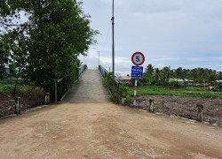 Bán đất  đường Huỳnh Thị Kiểu, mặt tiền kênh Rạch Chát 3 , 502,2m2 , giá 1tỷ350triệu