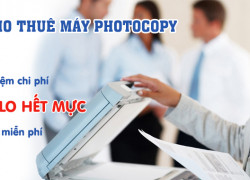 Dịch Vụ Cho Thuê Máy Photocopy Giả Rẻ Tại TPHCM
