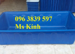 Bán thùng nhựa chữ nhật 1000l đựng nước, nuôi cá giá rẻ - lh 096 3839 597 Ms Kính