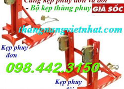 Bộ kẹp thùng phuy đơn và đôi