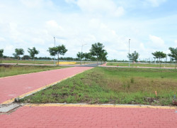 Dư 280 triệu sở hữu ngay lô đất Thị trấn Thủ Thừa, đối diện UBND huyện