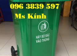 Thùng rác nhựa 240 lít Thái Lan giá cạnh tranh toàn quốc - 096 3839 597 Ms Kính