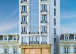 Bán gấp tòa nhà VP 9 tầng xây mới mặt Phố Hoàng Văn Thái Dt 85m2 Mt 8m. Giá 41 tỷ